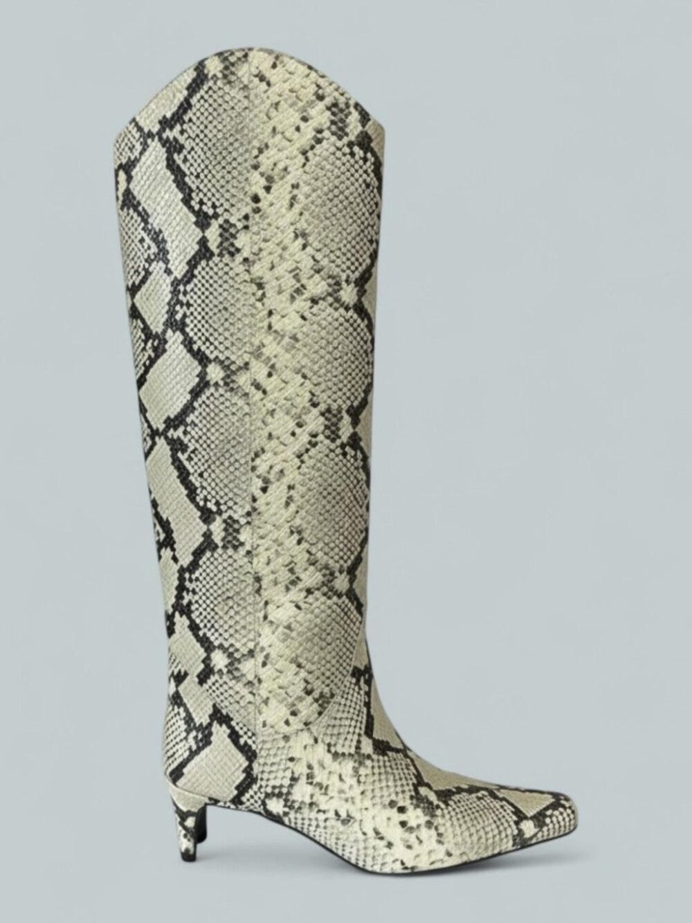 Women's Western Wally Boots - White Snake